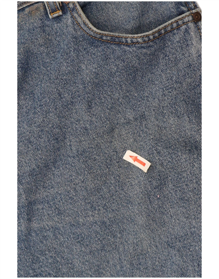 Męskie jeansy Wrangler o prostym kroju W36 L32, niebieskie, bawełniane