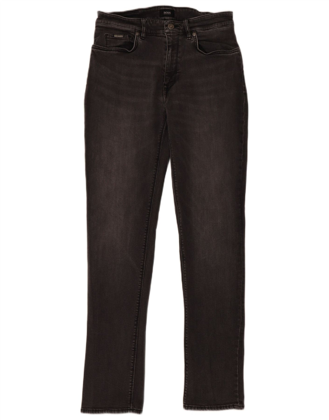 Hugo Boss Mens Slim Jeans W31 L32 Grey Cotton