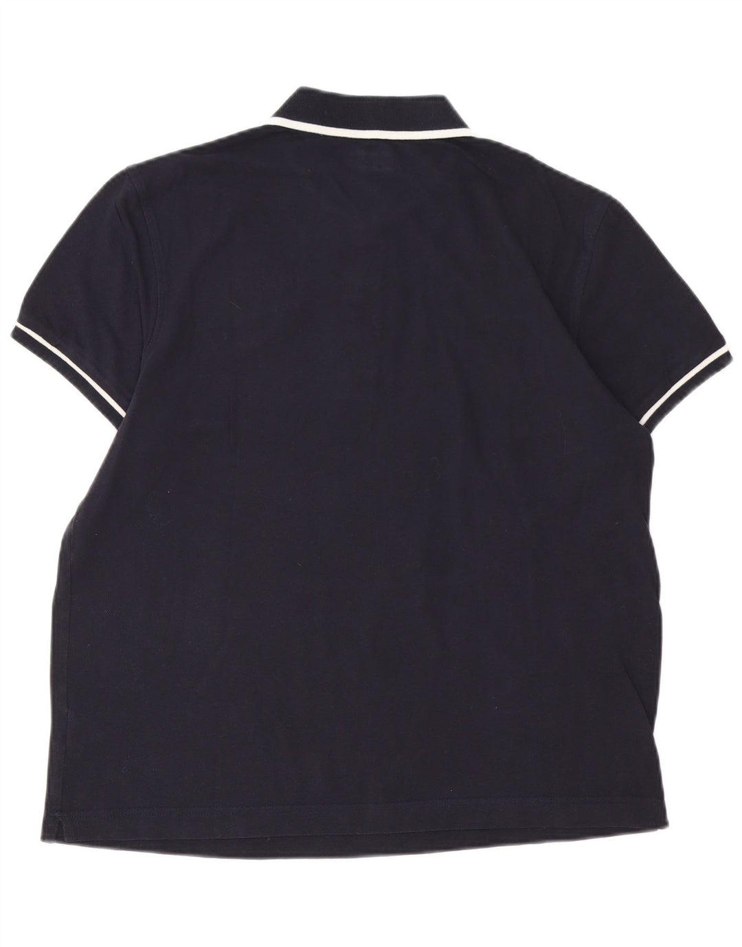 Męska koszulka polo Lotto, średnia, granatowa, bawełniana