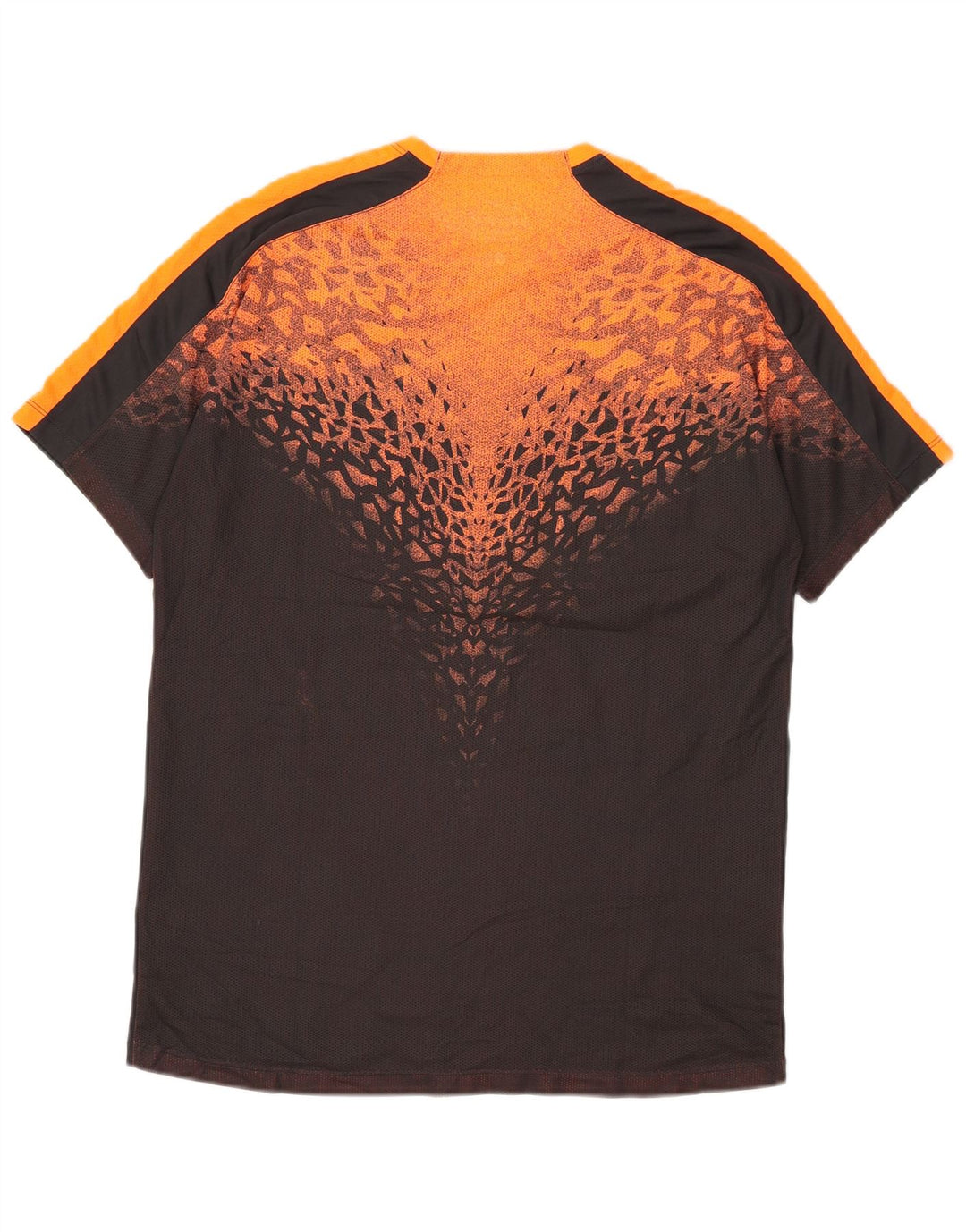 Męski T-shirt Nike Dri Fit Top, duży, czarny, z blokami kolorów