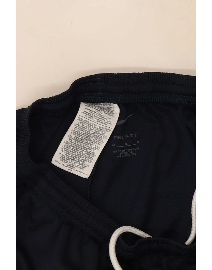 Męskie spodnie dresowe Nike Dri Fit, średni granatowy poliester