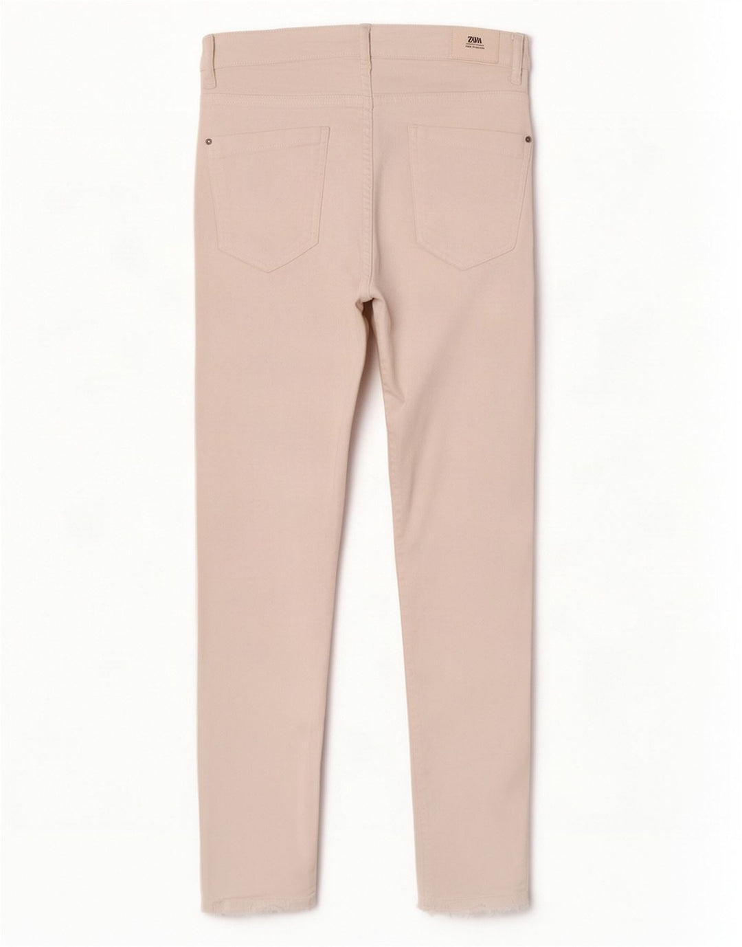 Damskie jeansy skinny Zara EU 38 Small W28 L27 Białe