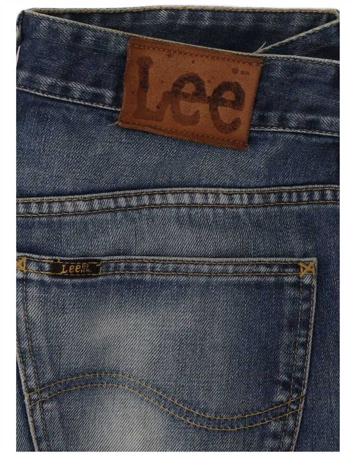 Damskie jeansy Lee Flared W32 L29 Niebieskie bawełniane