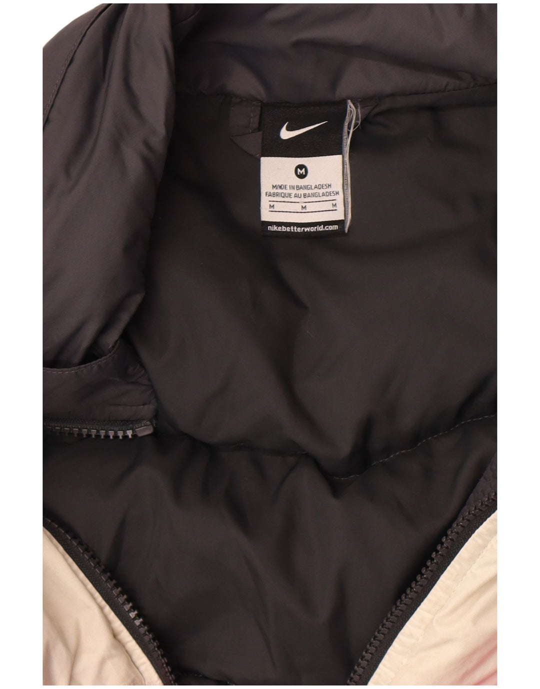 Damska kurtka wyściełana Nike UK 14 w kolorze średniej czerni