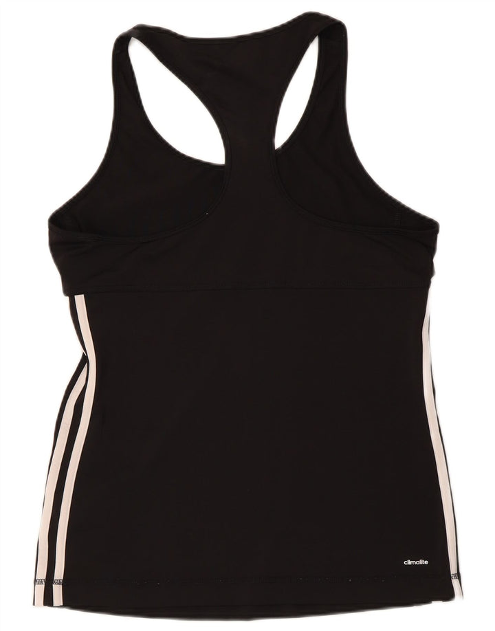 Damska kamizelka Adidas Climalite Top UK 12/14 Średni Czarny Poliester