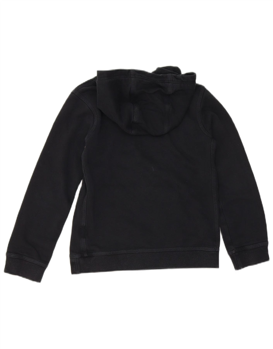 NIKE Boys Hoodie Jumper 10-11 Years Medium Black