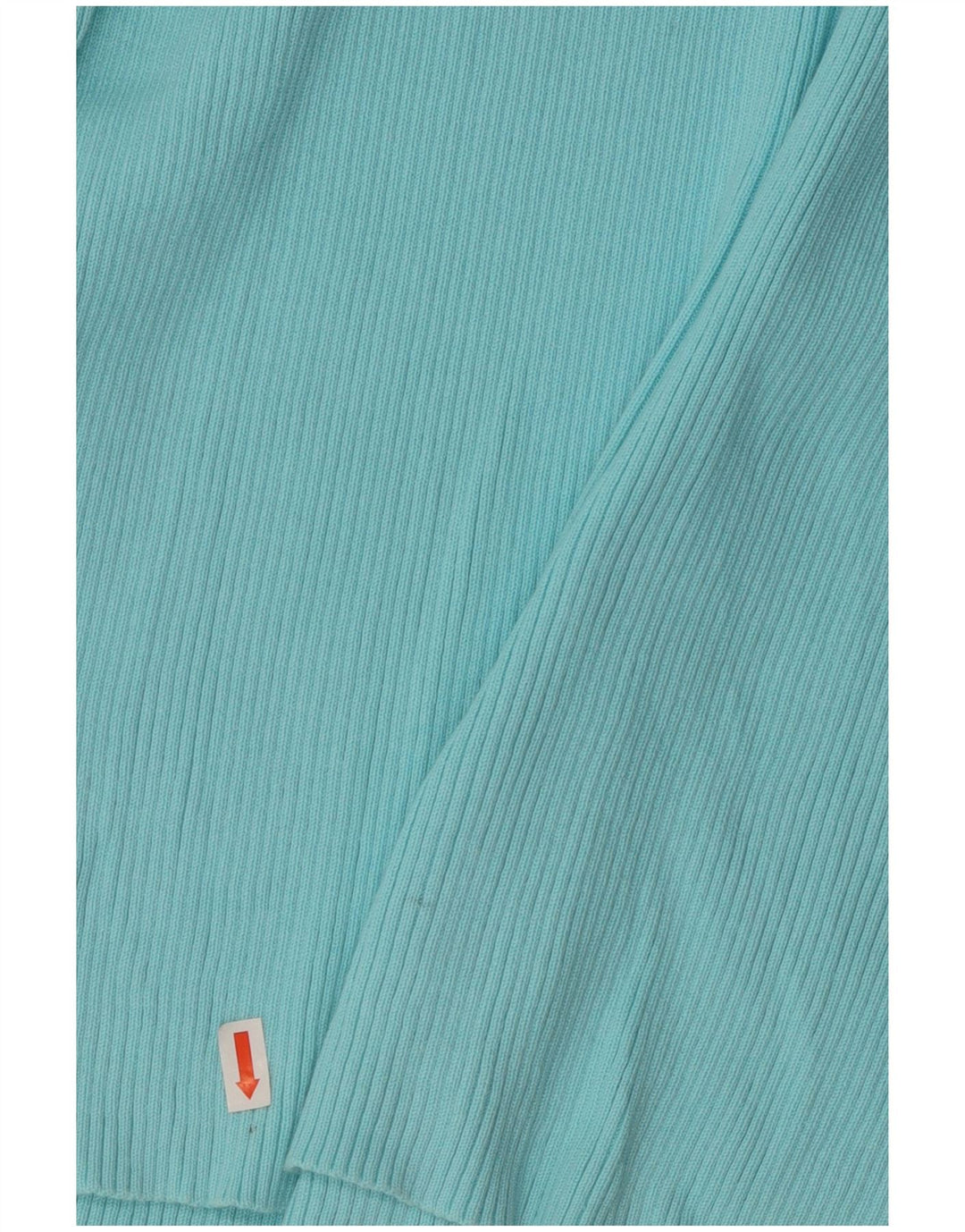 RALPH LAUREN Damski sweter z golfem UK 14, duży, niebieski, bawełniany