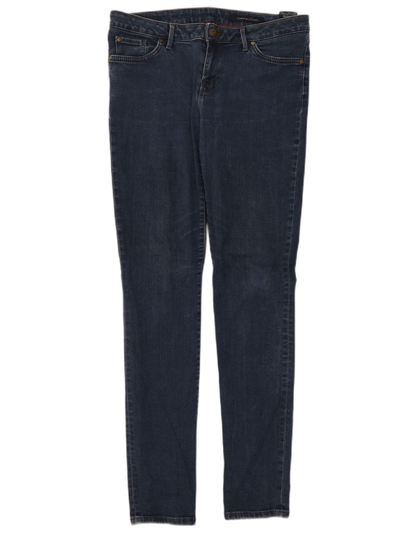 Damskie dżinsy rurki Tommy Hilfiger Medium W30 L32 Granatowa bawełna
