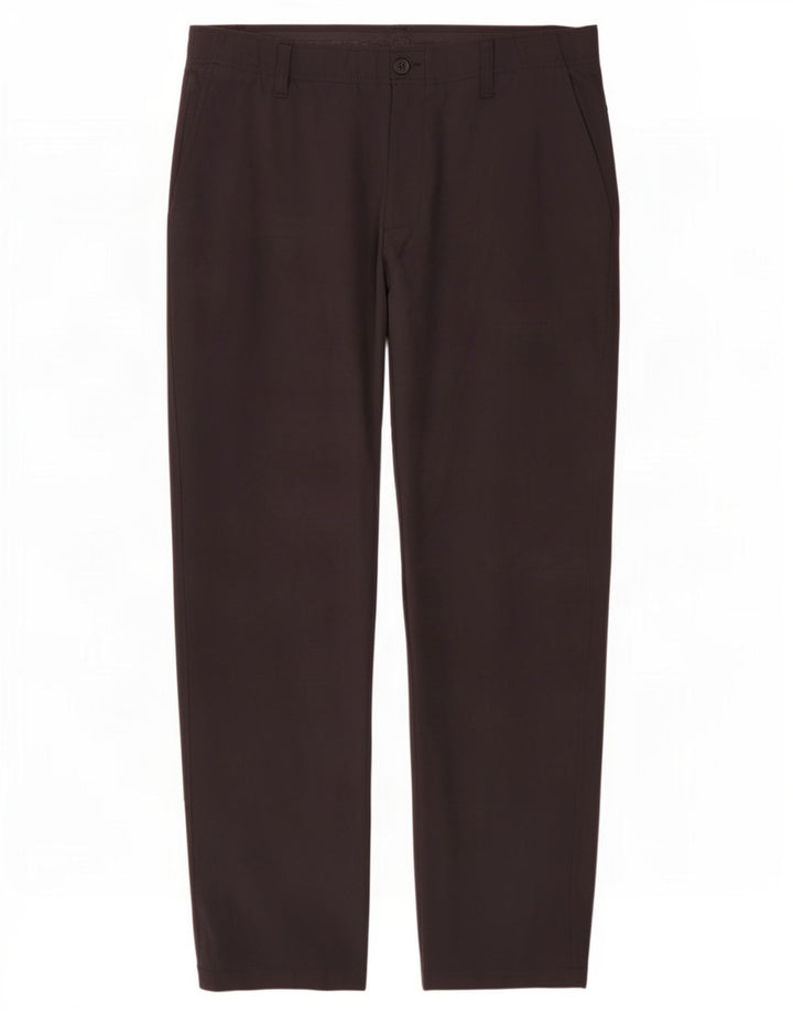 Męskie spodnie typu slim chino Under Armour W36 L32, czarny poliester