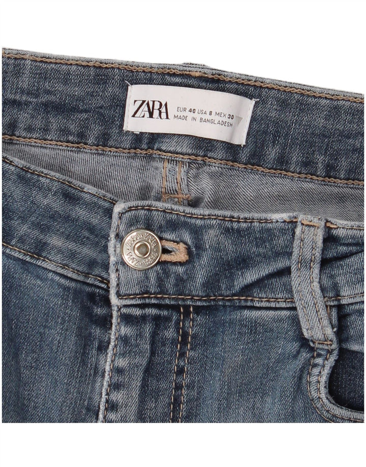 Damskie jeansy Zara Slim EU 40 Medium W30 L28 Niebieskie