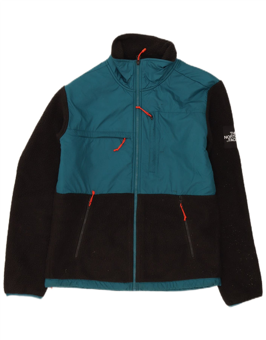 Męska kurtka polarowa The North Face UK 38, poliester w kolorze średniej czerni