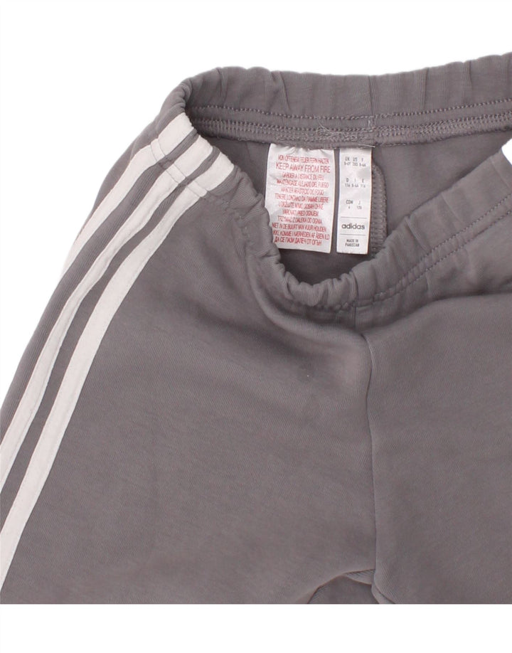 Chłopięce spodenki sportowe Adidas 5-6 lat, szara bawełna