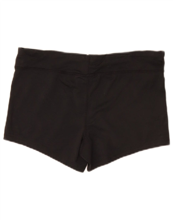 Damskie spodenki sportowe NIKE Dri Fit UK 10, małe, czarne, poliestrowe