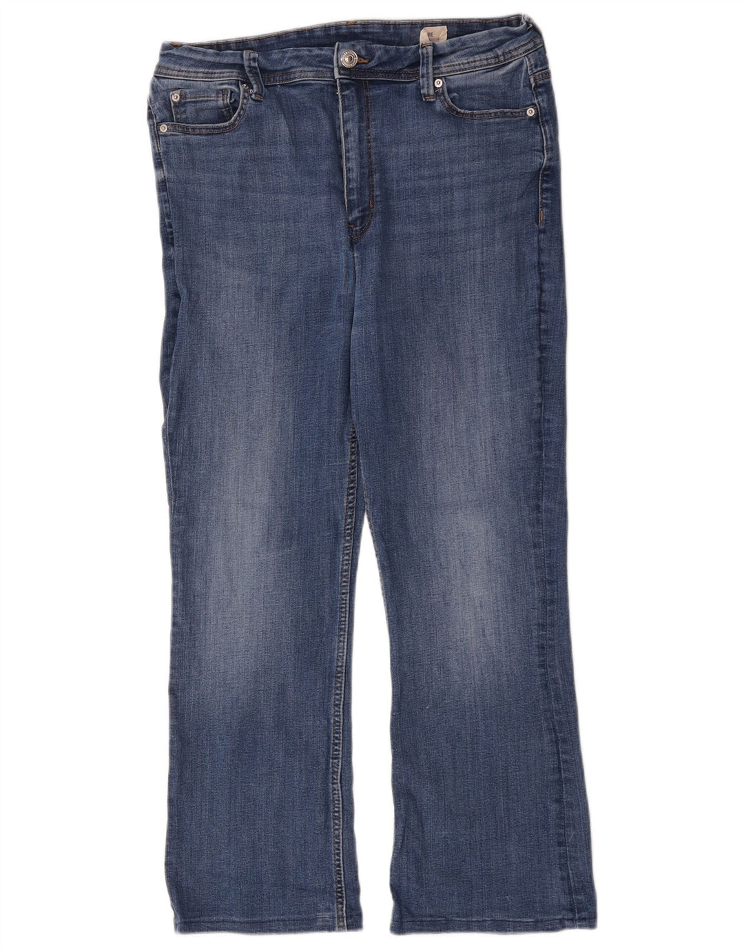 Marks & Spencer Damskie jeansy Bootcut W32 L26 Niebieskie, bawełniane