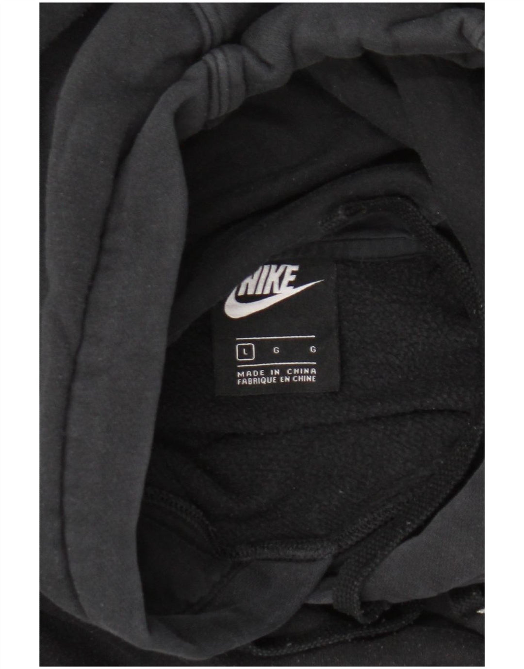 Męska bluza z kapturem Nike, duża, czarna