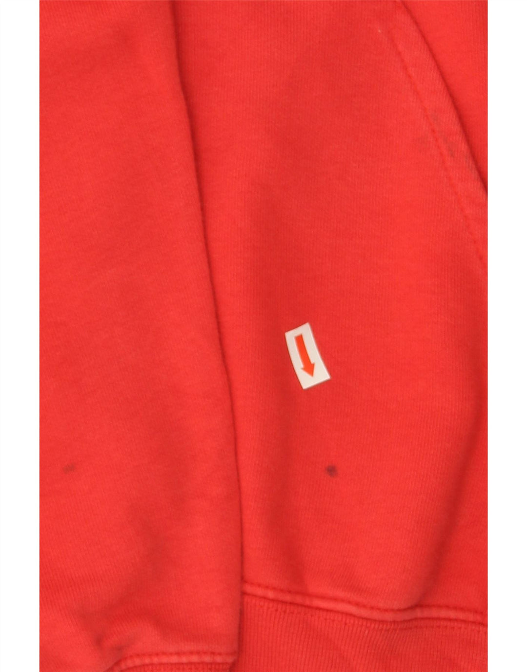 CHAMPION Mens Graphic Hoodie Jumper Medium Red Cotton Vintage Champion and Second-Hand Champion from Messina Hembry 