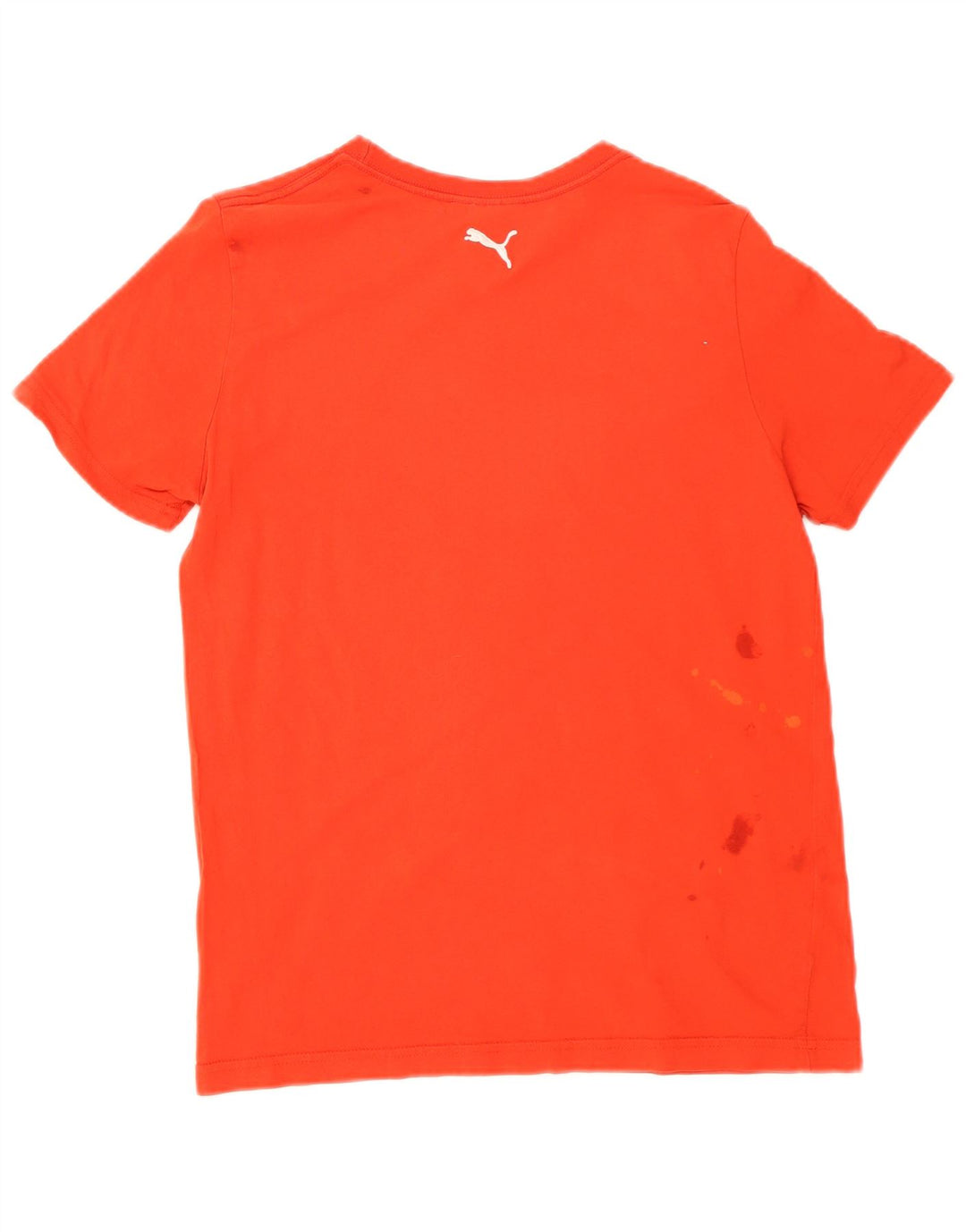 Męski T-shirt z grafiką Puma, średni czerwony