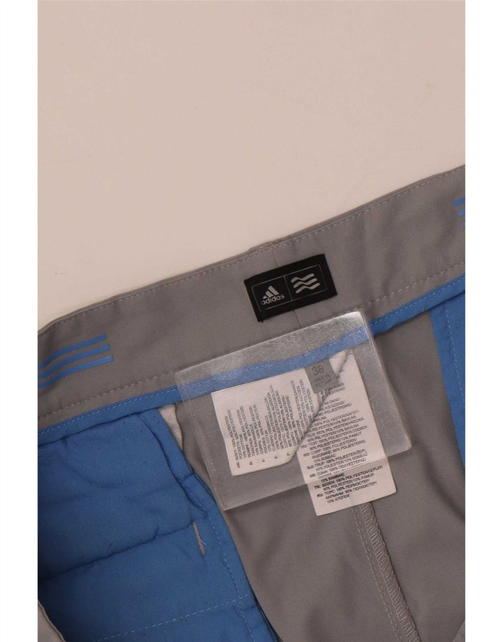 Adidas Męskie Spodenki Chino W38 XL Szary Poliester