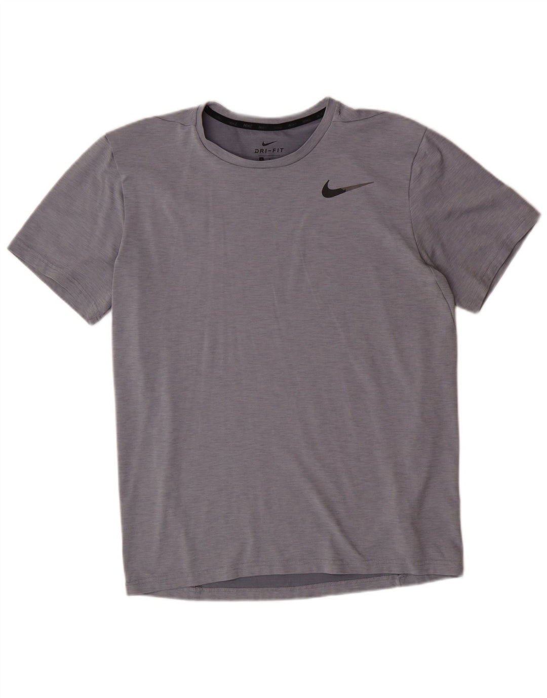 NIKE Mens Dri Fit T-Shirt Top Medium Blue Polyester