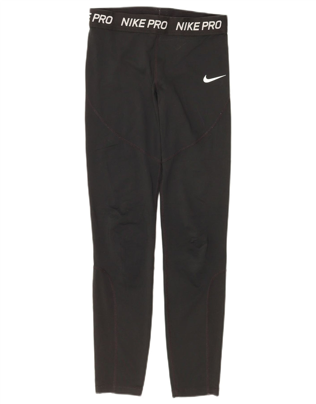 Dziewczęce legginsy NIKE Dri Fit z grafiką, duże, 12-13 lat, czarne, poliestrowe