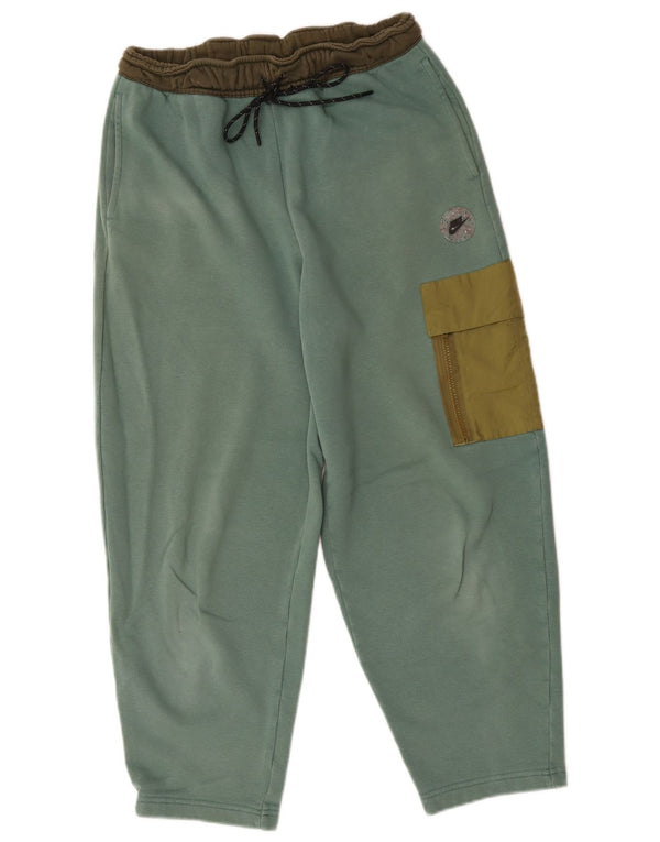 Męskie spodnie dresowe Nike Cargo Joggers w kolorze średniej zieleni