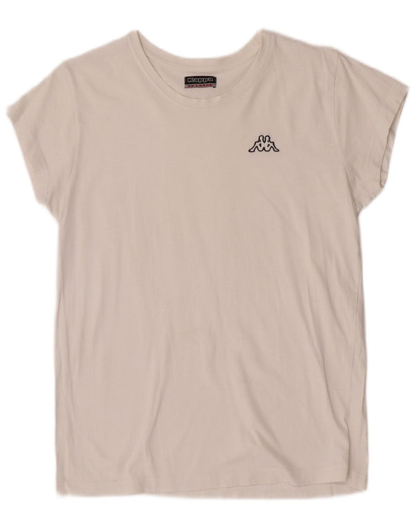 Koszulka dziewczęca Kappa Top 15-16 lat 2XL biała