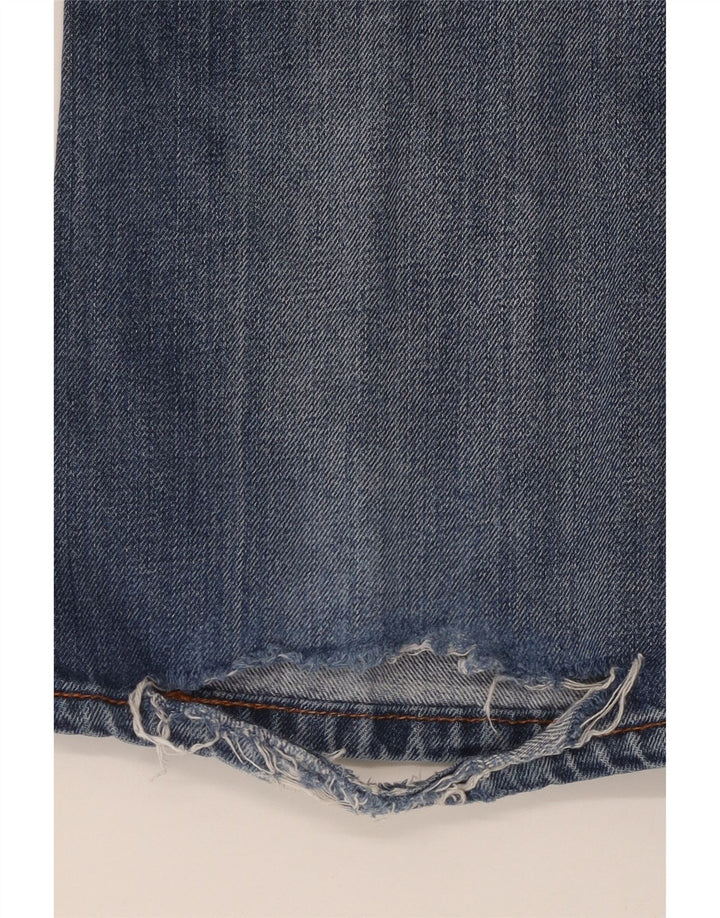 Damskie jeansy Levi's 518 Bootcut W32 L34 Niebieskie