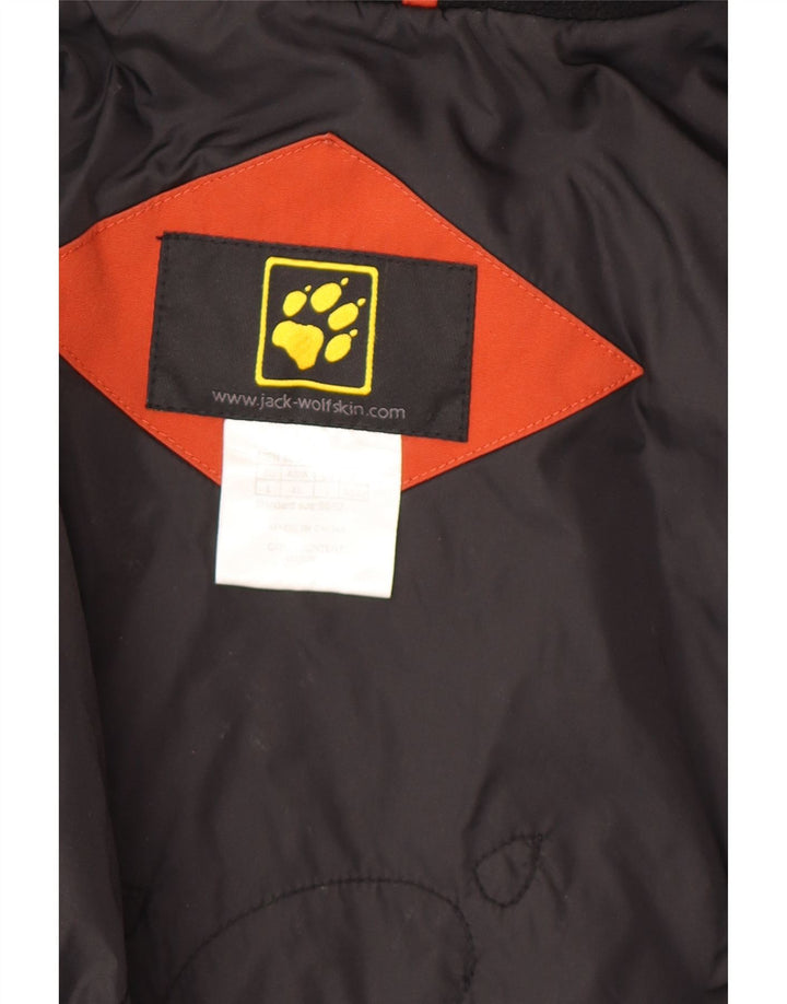 Męska kurtka narciarska Jack Wolfskin UK 40/42 XL Pomarańczowy poliamid z blokami kolorów