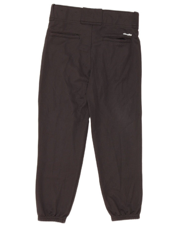 Adidas Chłopięce Climalite Dresowe Spodnie Joggery 9-10 Lat Średni Czarny