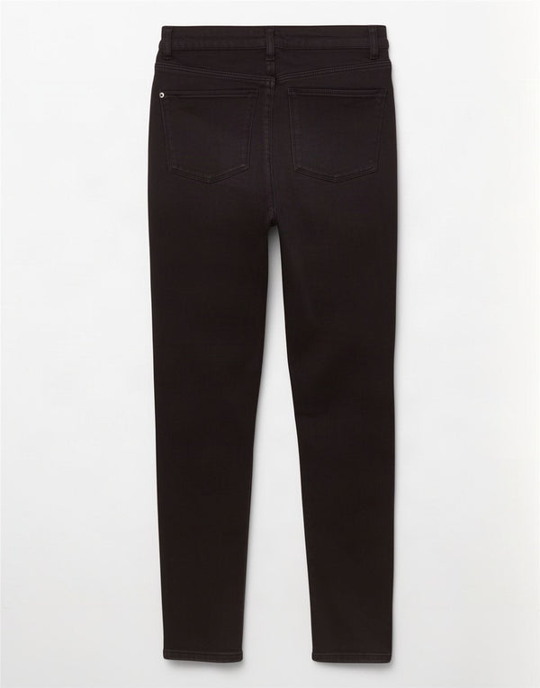 Damskie jeansy skinny MINT VELVET UK 10 Small W28 L28 Szara bawełna