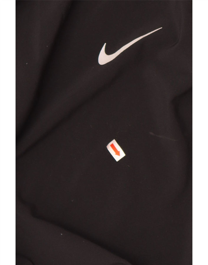 Męskie spodnie dresowe NIKE Dri Fit, duże, czarne, poliestrowe