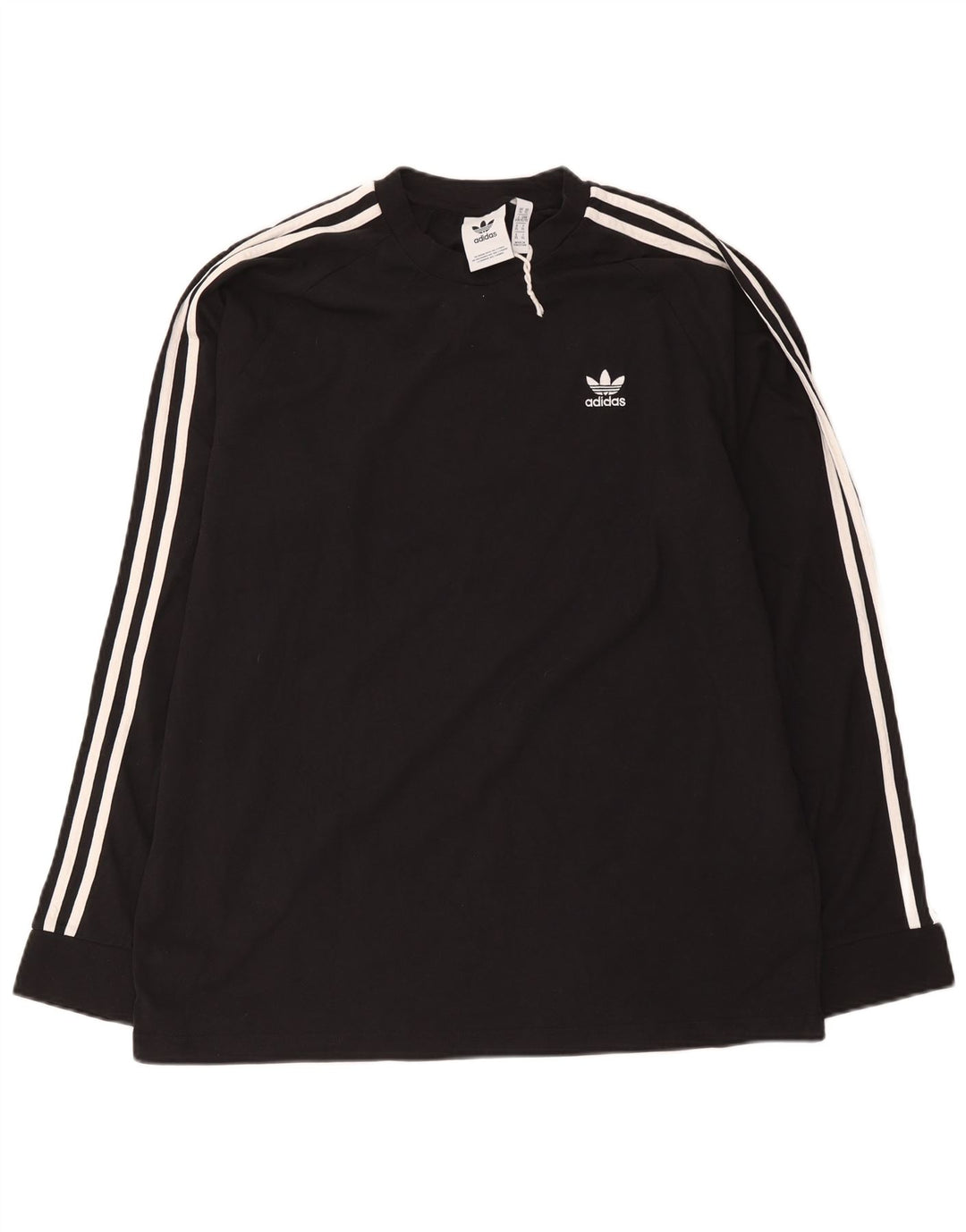 Adidas Męska Koszulka Z Długim Rękawem XL Czarna Bawełna