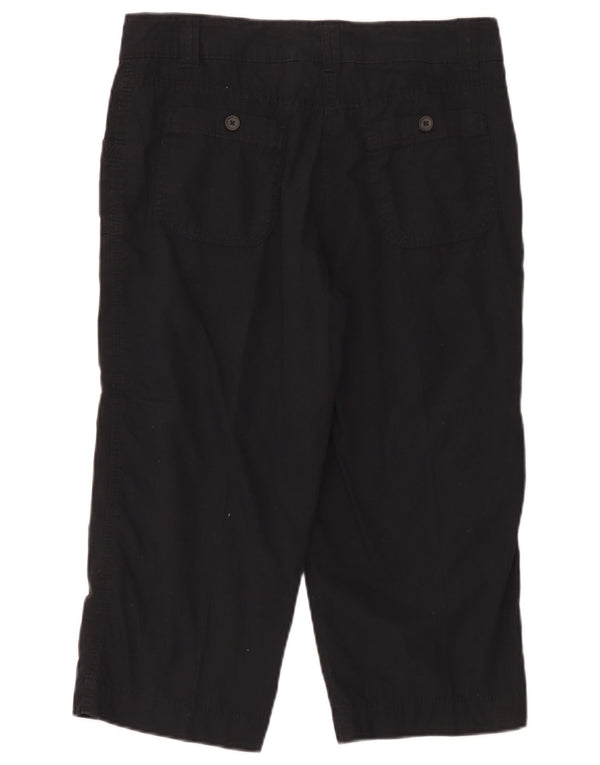 Spodnie damskie Marks & Spencer Straight Capri UK 12 Medium W32 L20 Czarne