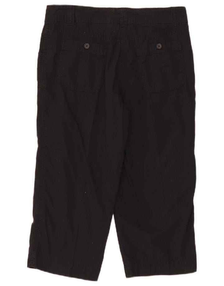 Spodnie damskie Marks & Spencer Straight Capri UK 12 Medium W32 L20 Czarne