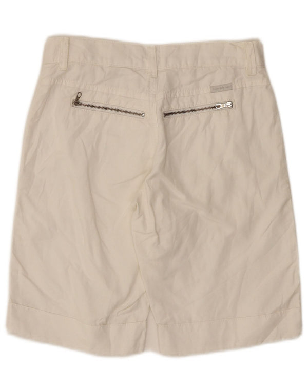 Damskie spodenki Calvin Klein W24 XS, biała bawełna