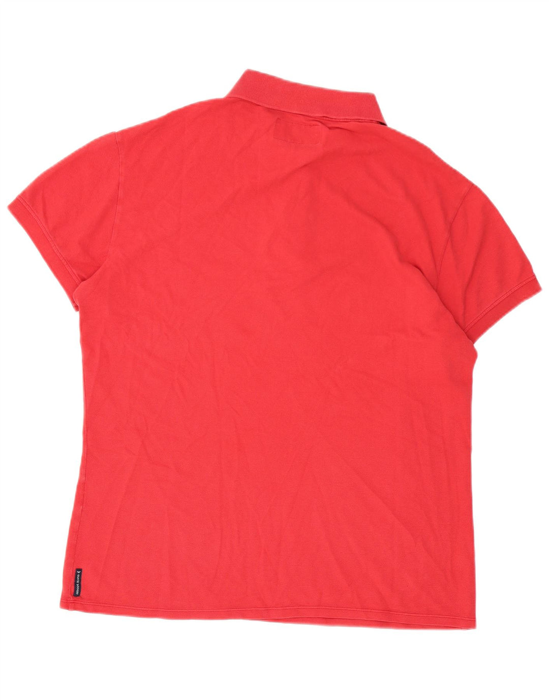 Męska koszulka polo Armani Jeans Muscle, duża, czerwona