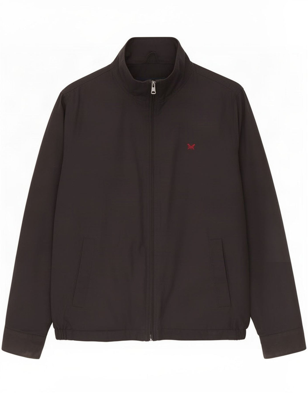 Męska kurtka bomber Crew Clothing UK 38, średnia czarna bawełna