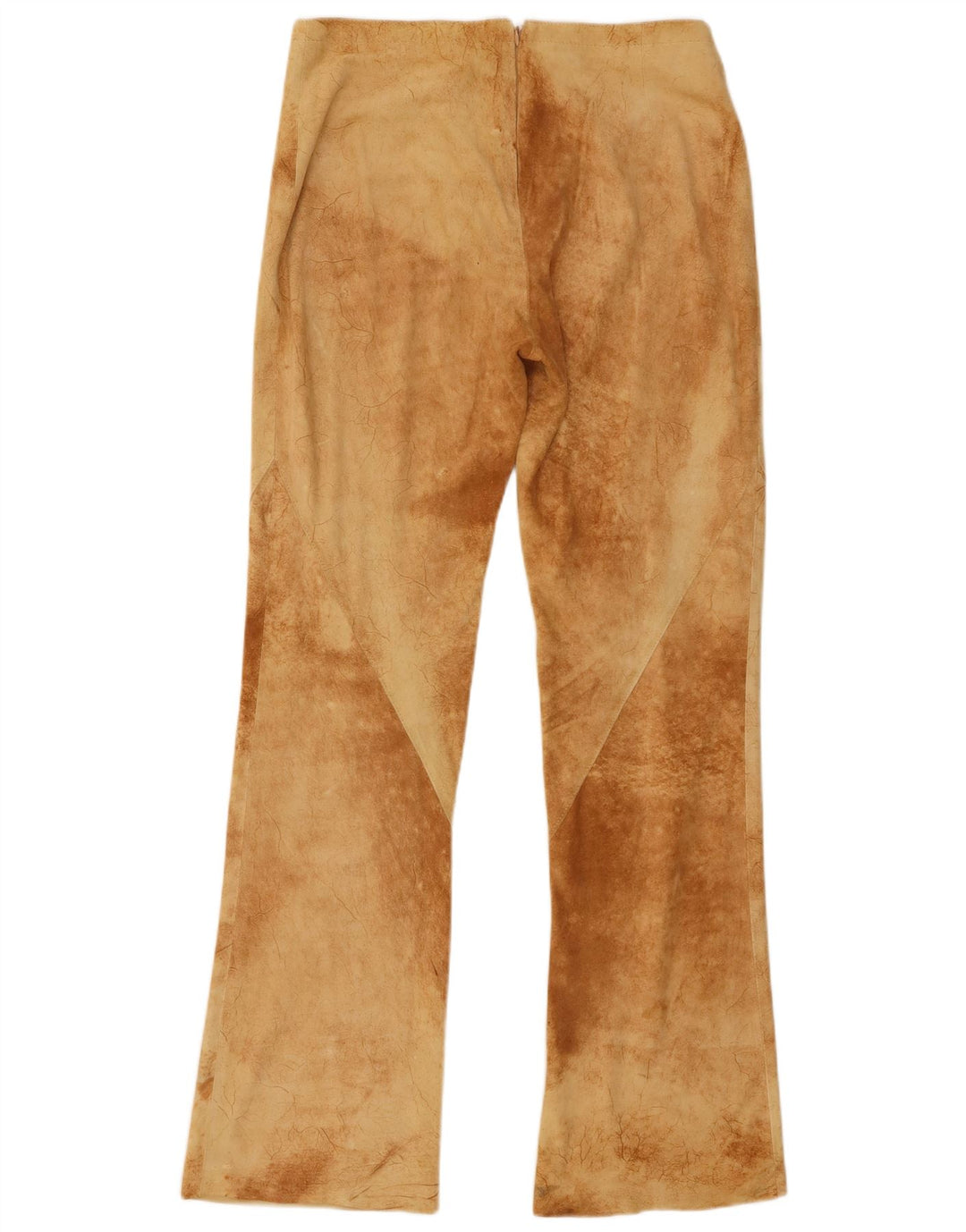 Spodnie damskie w stylu vintage Bootcut IT 40 Small W30 L31 Brown Tie Dye