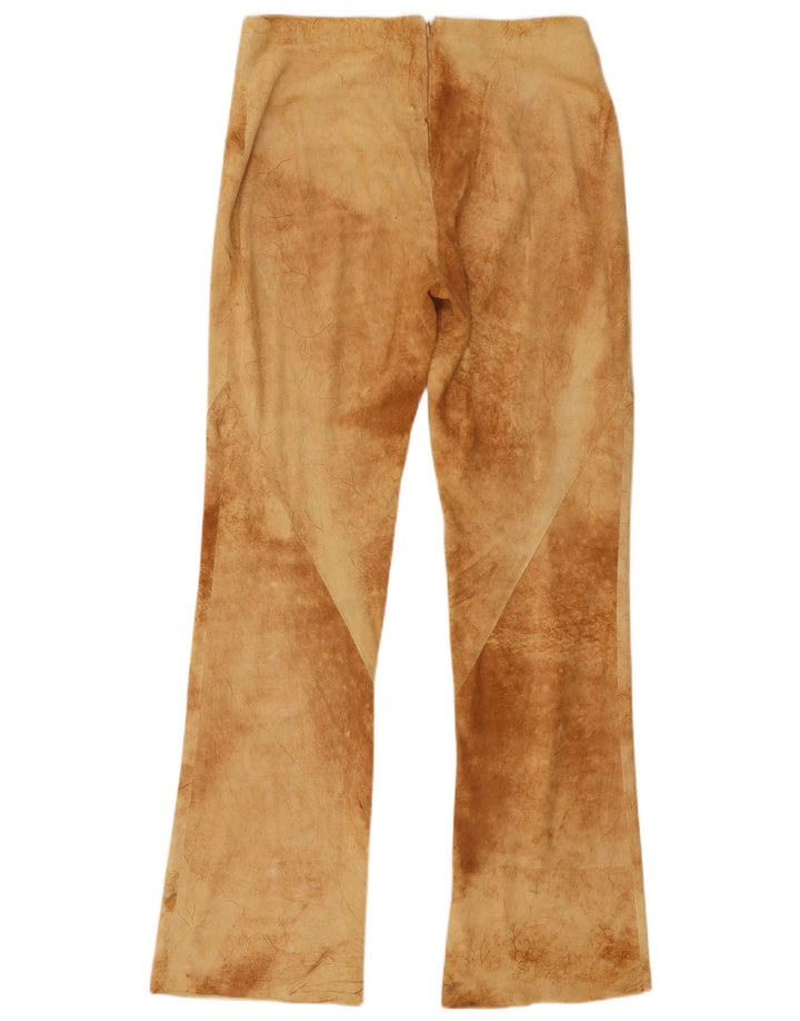 Spodnie damskie w stylu vintage Bootcut IT 40 Small W30 L31 Brown Tie Dye