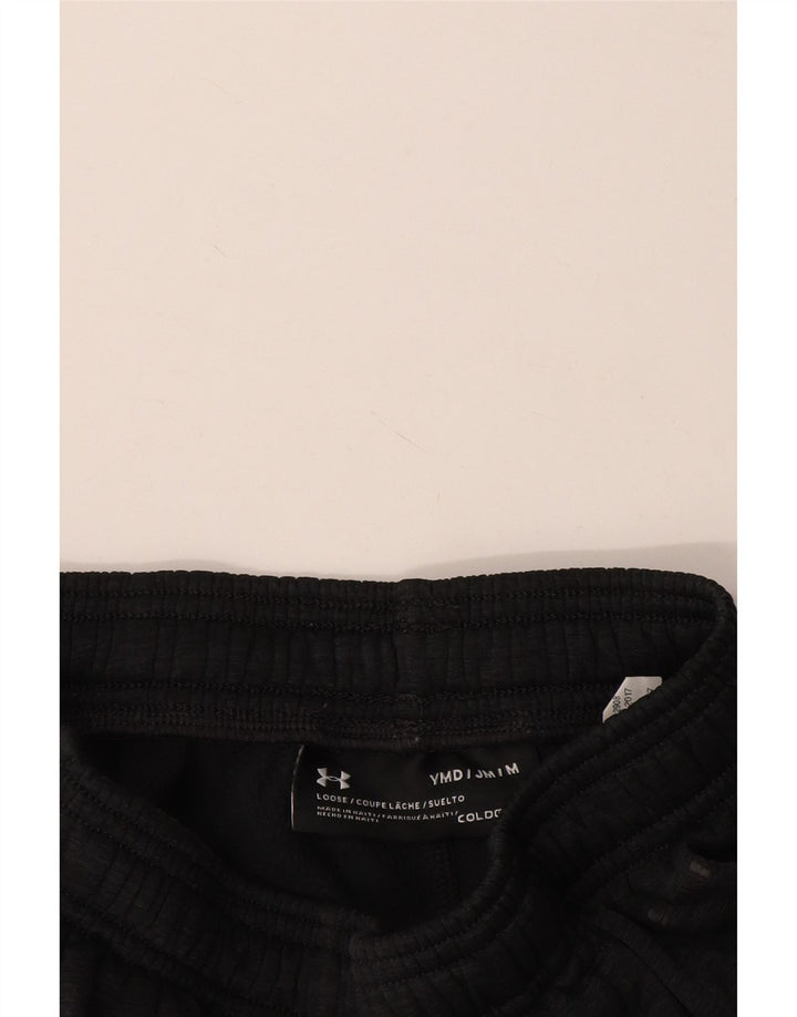 Chłopięce spodnie dresowe UNDER ARMOUR Cold Gear 9-10 lat, średnie czarne