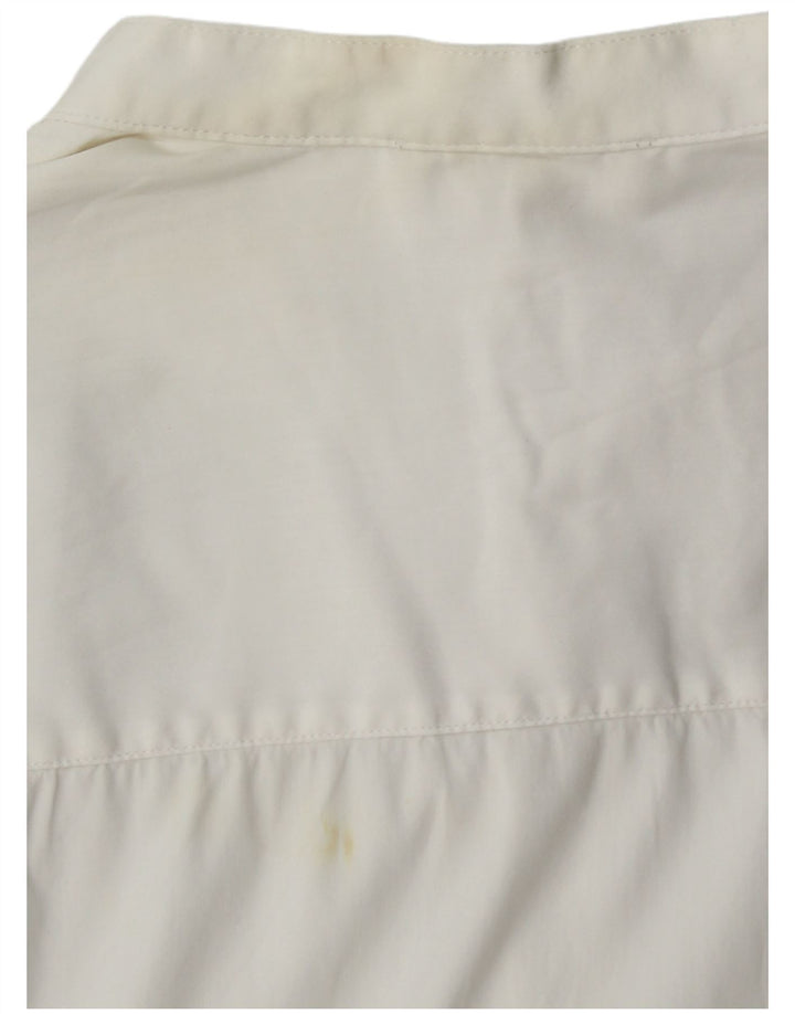 Koszula męska pulowerowa Cos, mała, biała, bawełniana