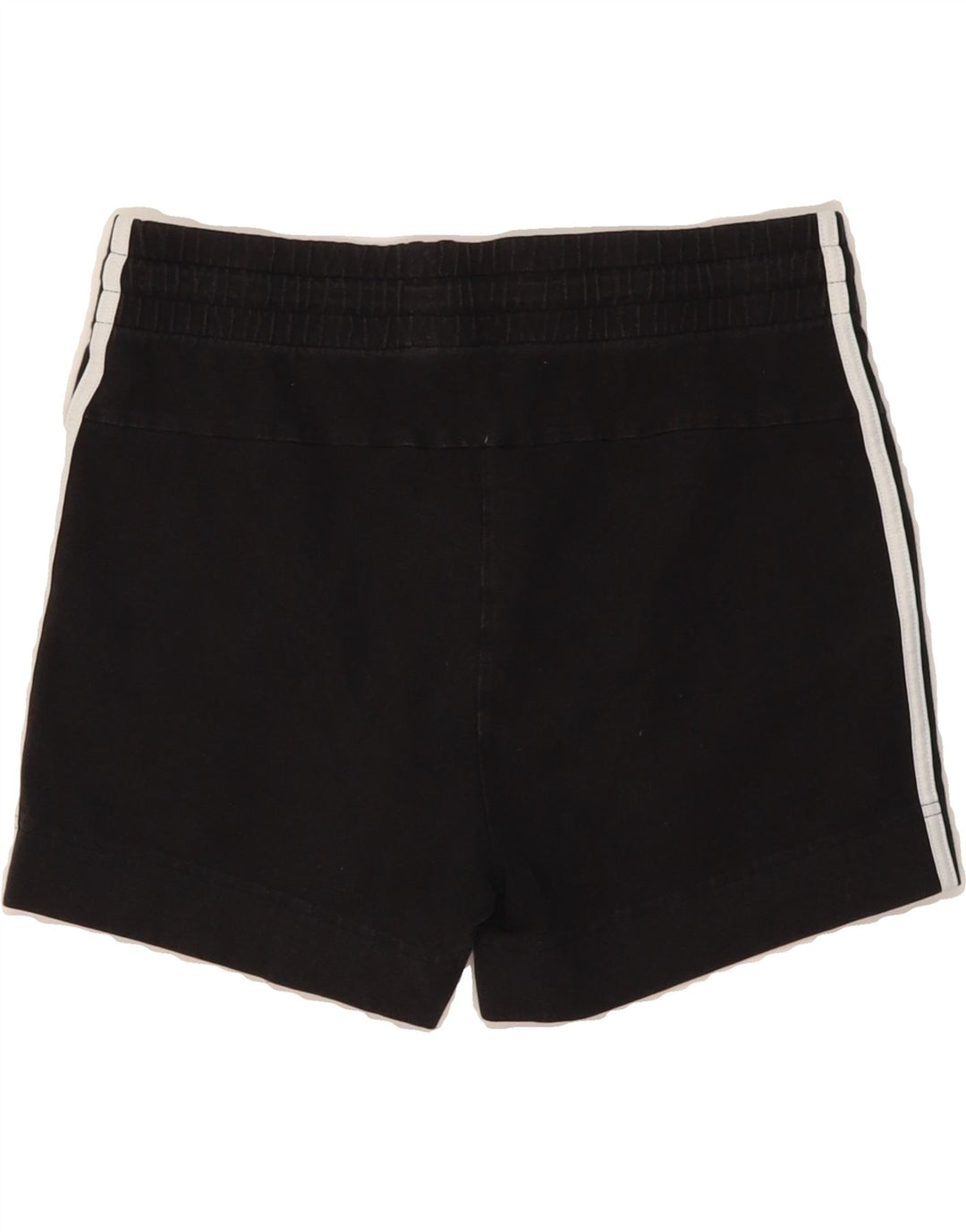 ADIDAS Womens Sport Shorts UK 8/10 Small  Black Vintage Adidas and Second-Hand Adidas from Messina Hembry 