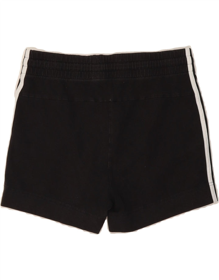 ADIDAS Womens Sport Shorts UK 8/10 Small  Black Vintage Adidas and Second-Hand Adidas from Messina Hembry 
