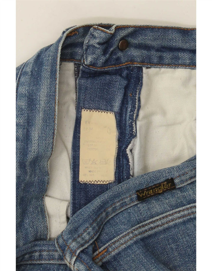 Damskie jeansy Wrangler W27 L34 Niebieskie bawełniane