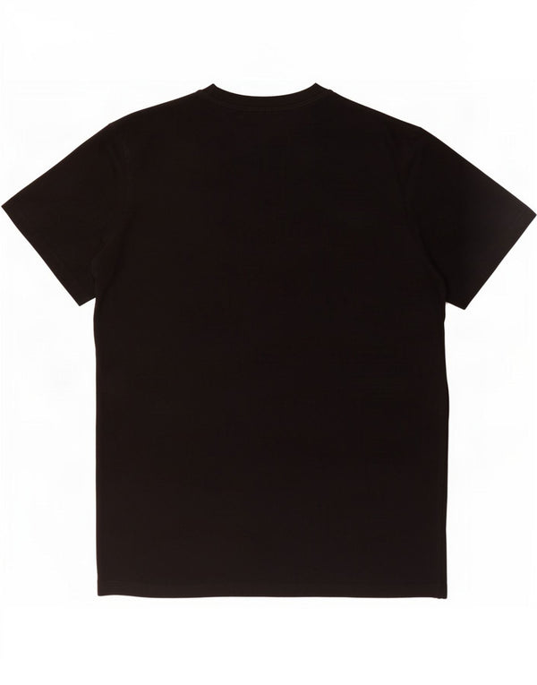 Jack & Jones Mens T-Shirt Top Large Black Cotton