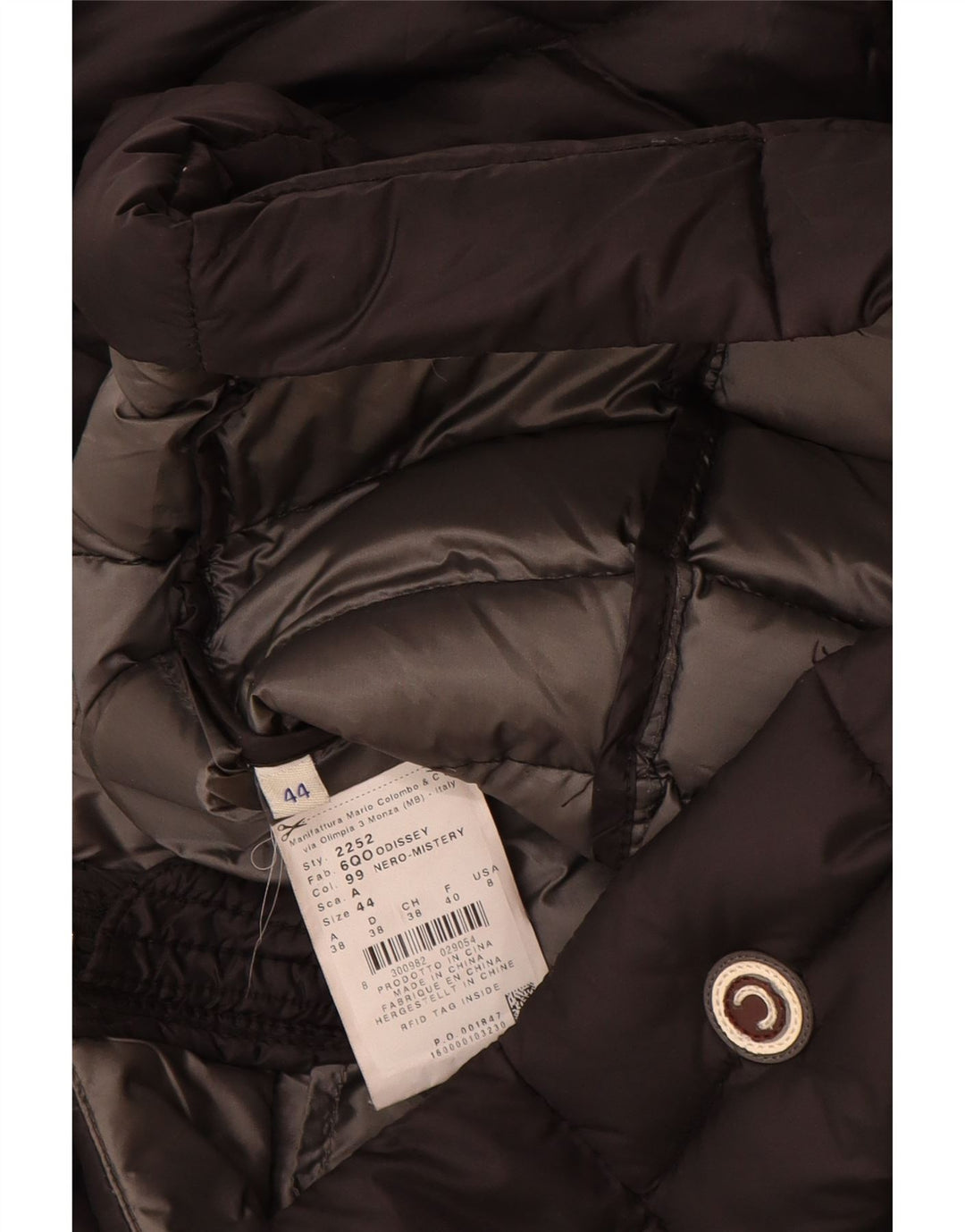 Damska ocieplana kurtka z kapturem COLMAR IT 44 Średni czarny poliamid