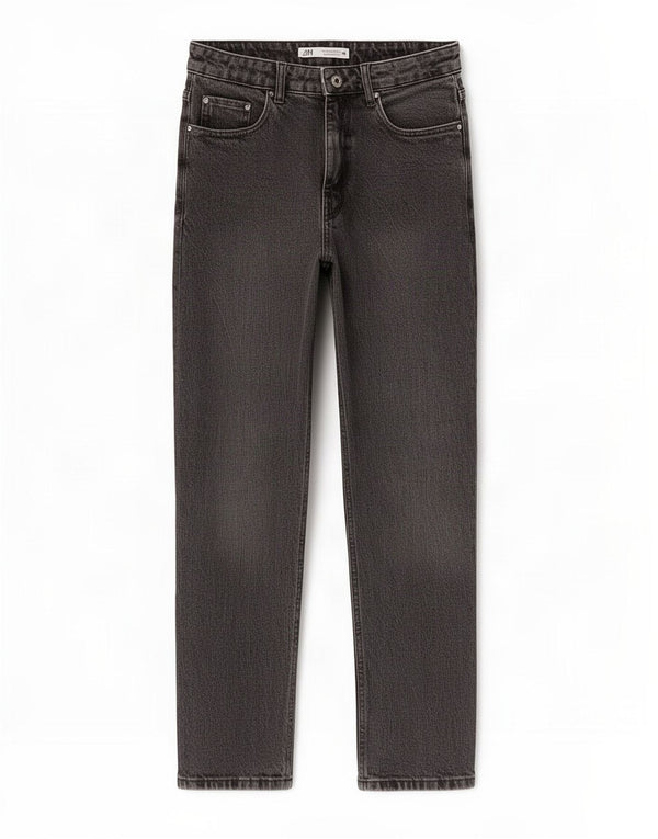 Damskie jeansy zwężane Zara EU 38 Small W28 L28 Szara bawełna