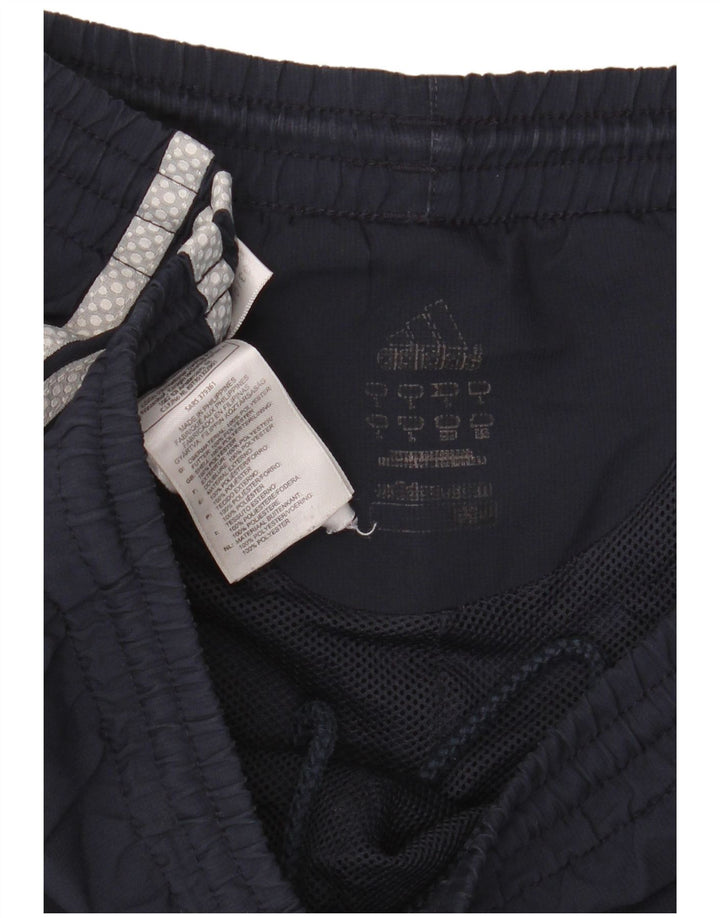 Męskie spodenki sportowe Adidas, duże, granatowe, z poliestru