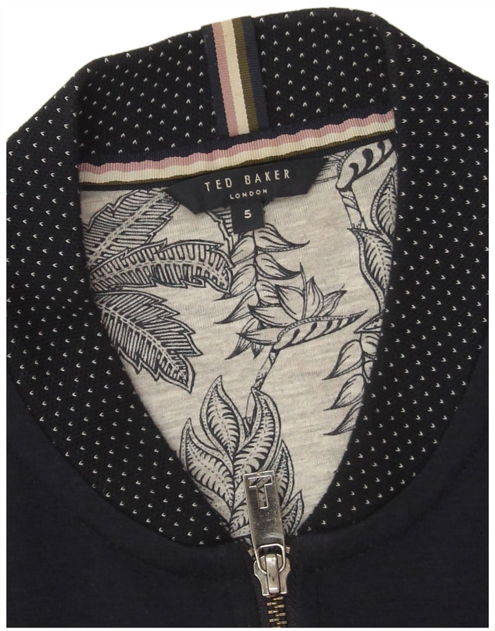 Męska kurtka dresowa Ted Baker, rozmiar 5 XL, granatowa, poliester