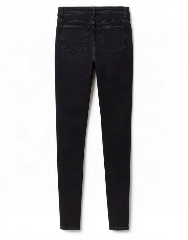 Damskie jeansy Superdry Standard Super Skinny W25 L32 Granatowe, bawełniane